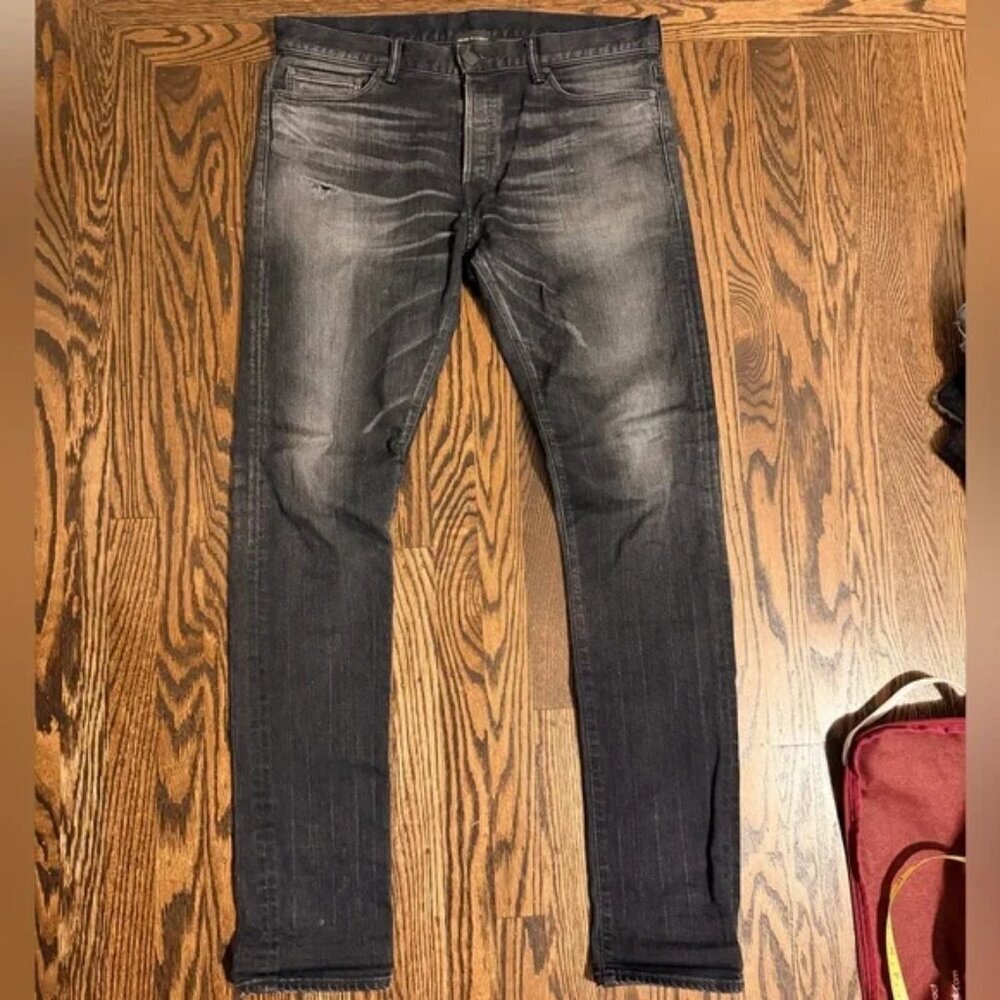 Men's NWOT Antique Black Jeans Cast 2 John Elliott 32x34 Nwot